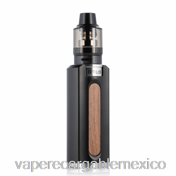 Vape Recargable Lost Vape Grus 100w Kit De Inicio Negro / Madera De Nogal